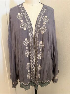 Sundance embroidered cardigan
